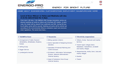 Desktop Screenshot of energo-pro.ge